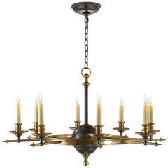 Leaf and Arrow Chandelier