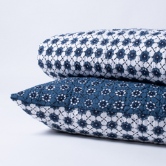Indigo Block Print Bedding Collection