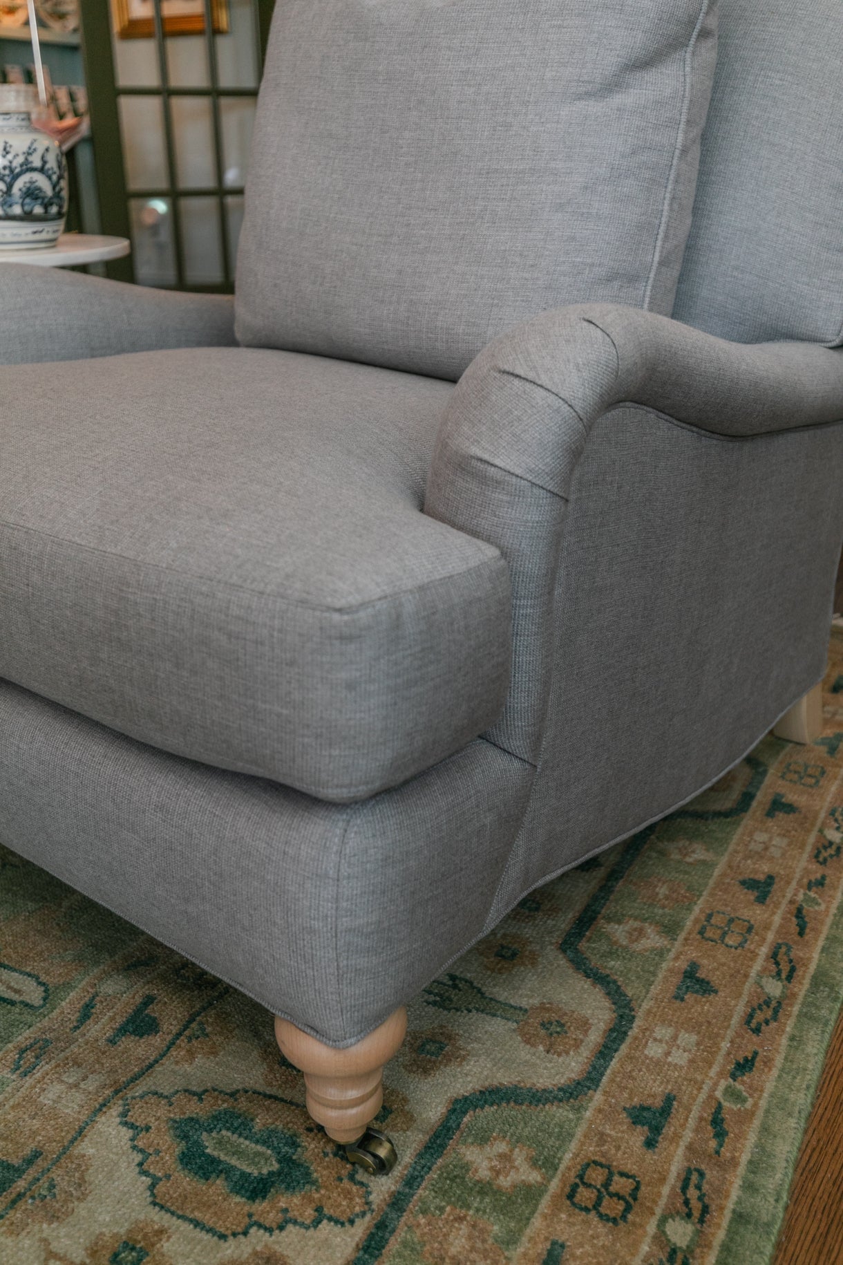 English Arm Chair - Custom Upholstery Collection