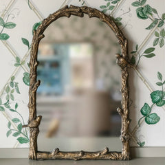 Arched Bird Mirror