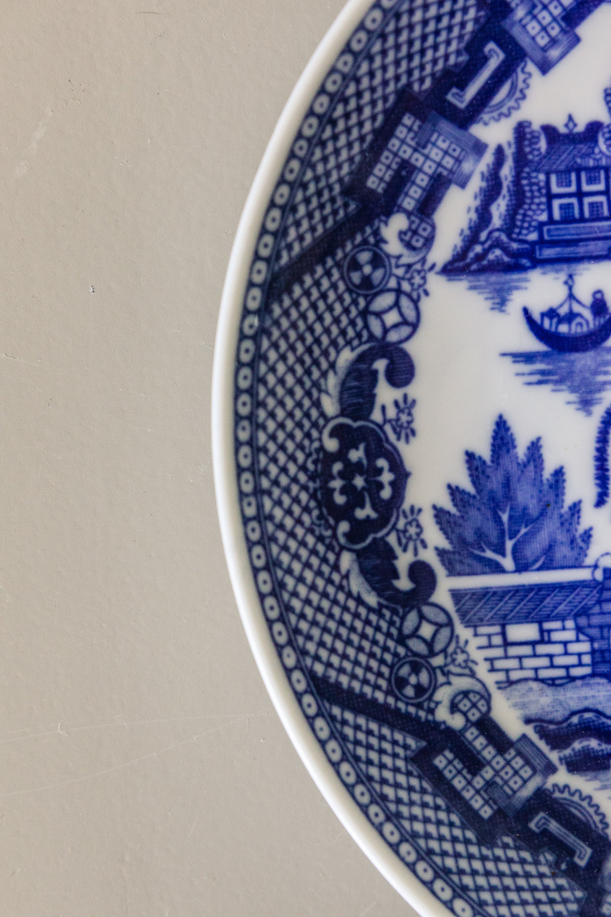 Blue Willow Plate Small