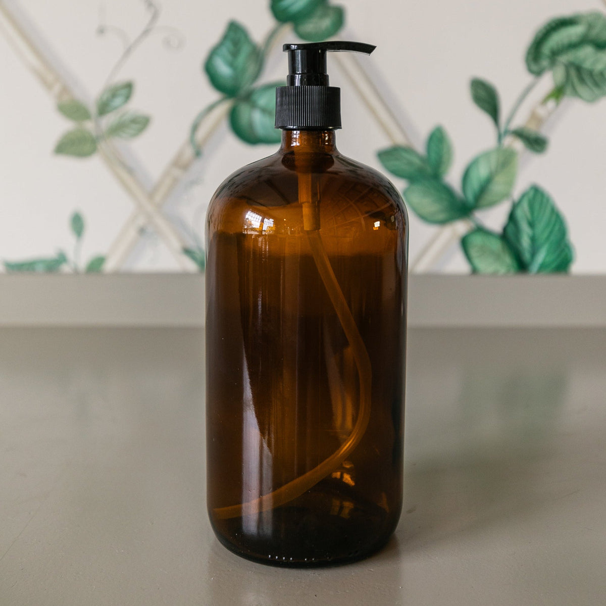 Amber Glass Bottle 32oz