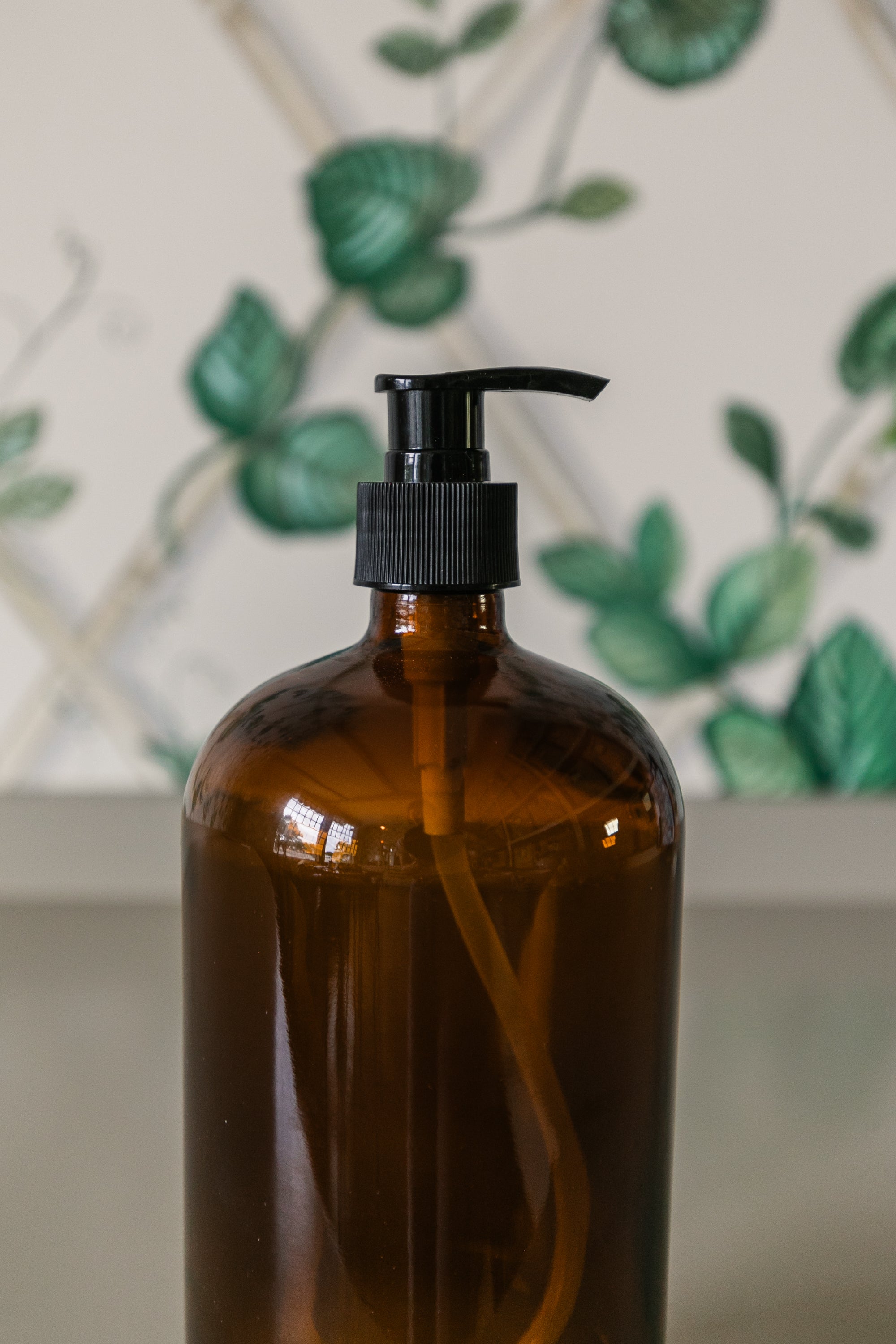 Amber Glass Bottle 32oz