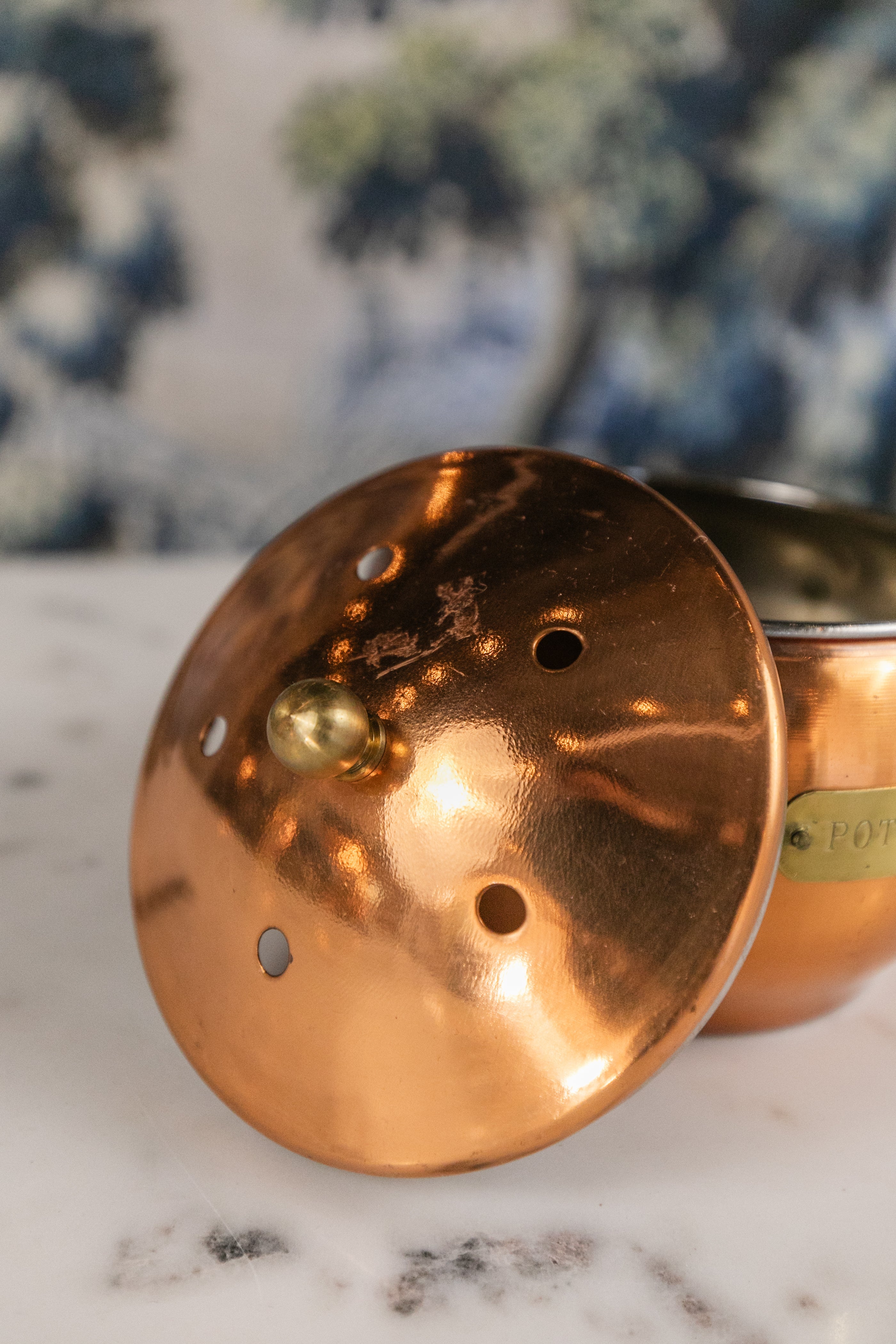 Copper Potpourri Bowl