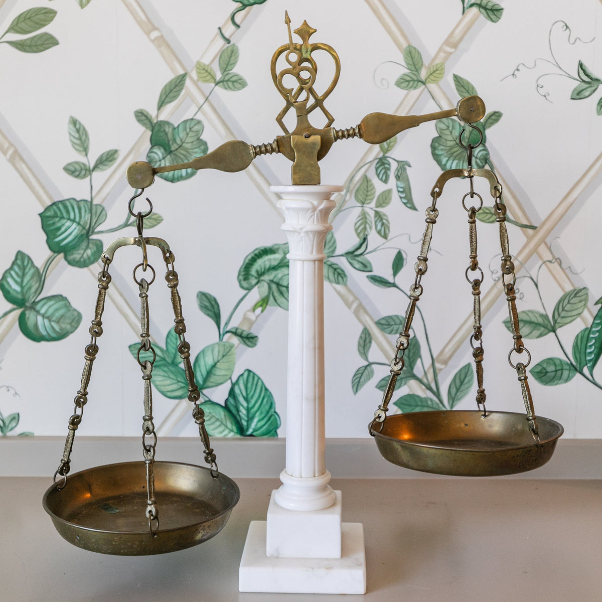 Marble & Brass Scale
