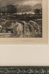 Frank Short Framed Engraving