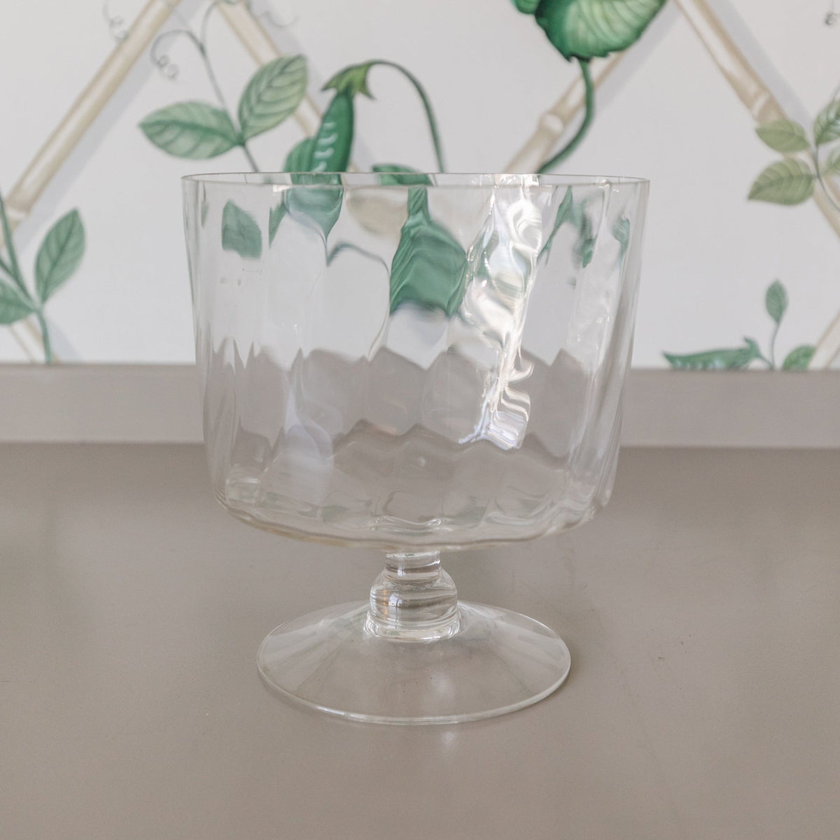 Glass Footed Bowl