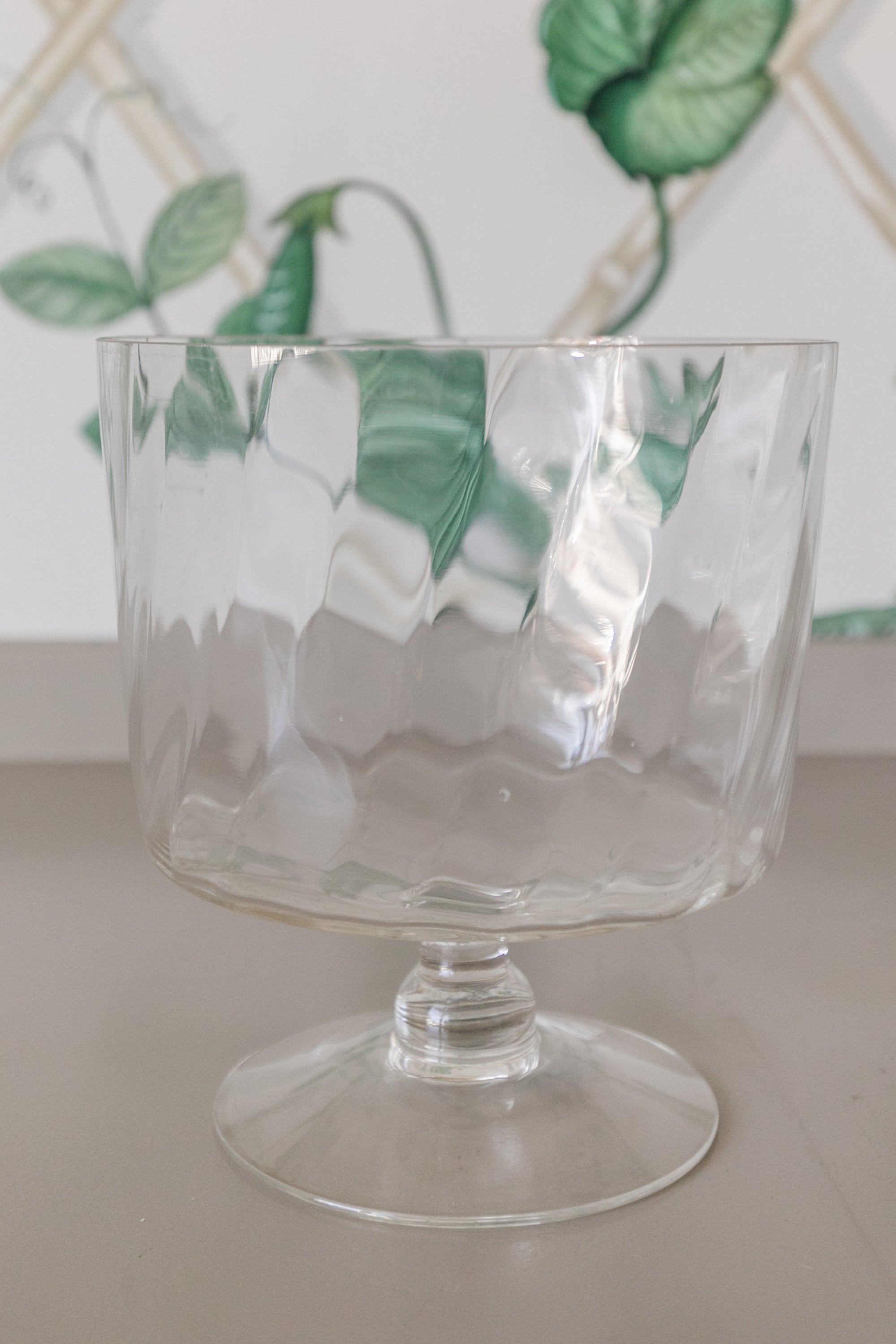Glass Footed Bowl
