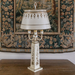 French Bouillotte Tole Lamp