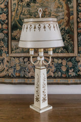 French Bouillotte Tole Lamp
