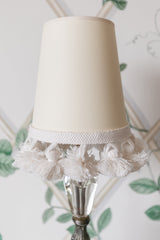 Bronze Cherub + Marble Lamp