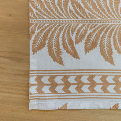 Palm Tan Tablecloth, 60"x135"