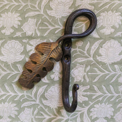 Heavy Metal Oak Leaf Hook