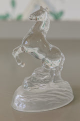 Glass Horse Sculpture