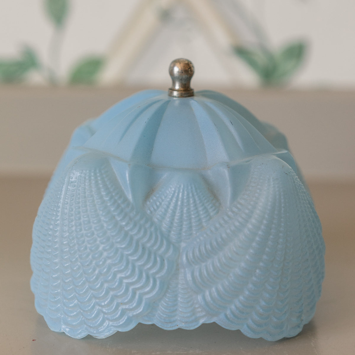 Blue Glass Lampshade