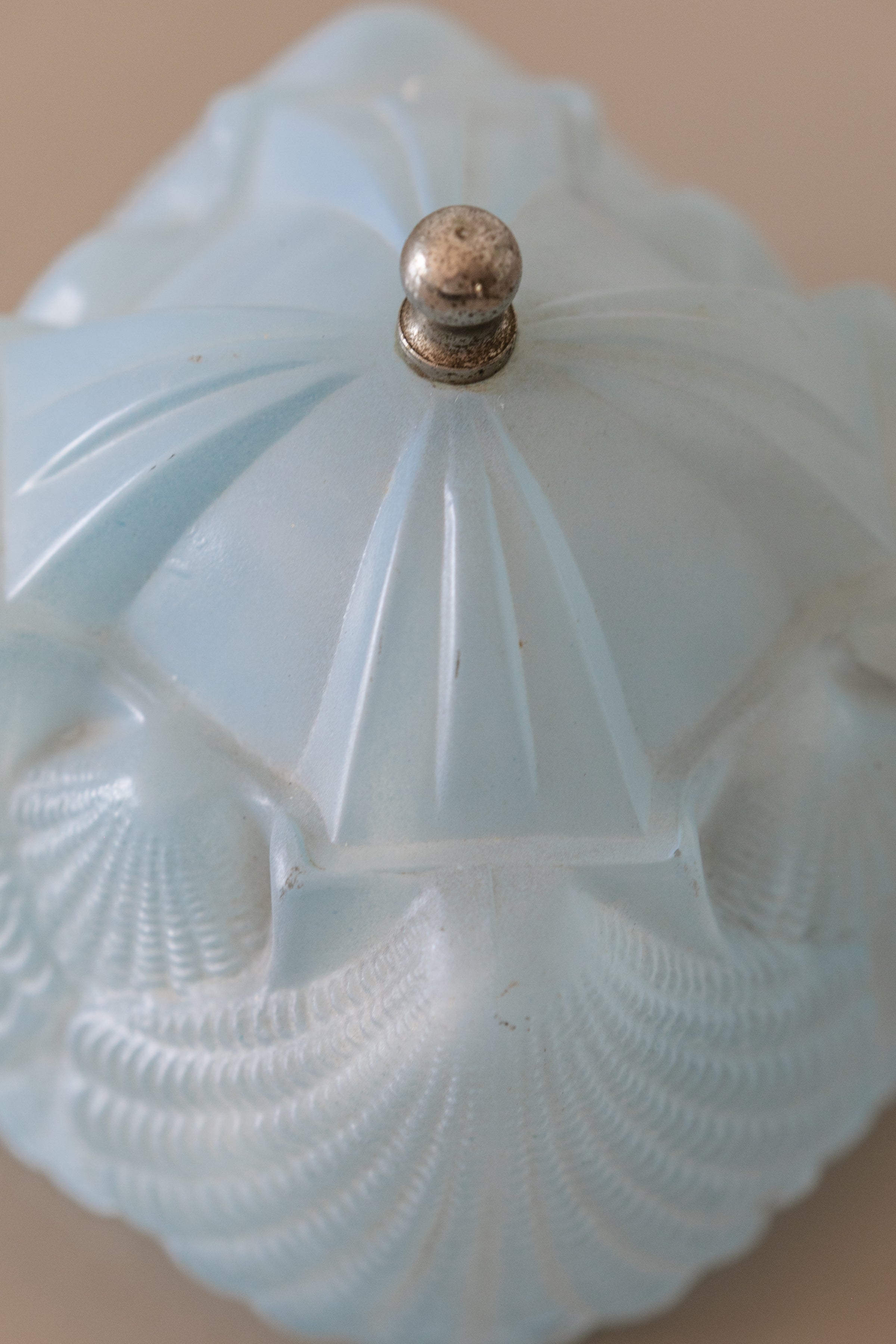 Blue Glass Lampshade
