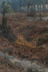 Muddy Path Framed Landscape