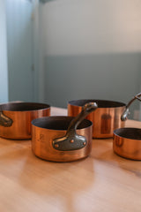 Copper Pots, Set of 5