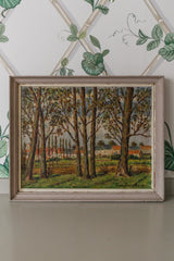 French Oil Landscape Painting