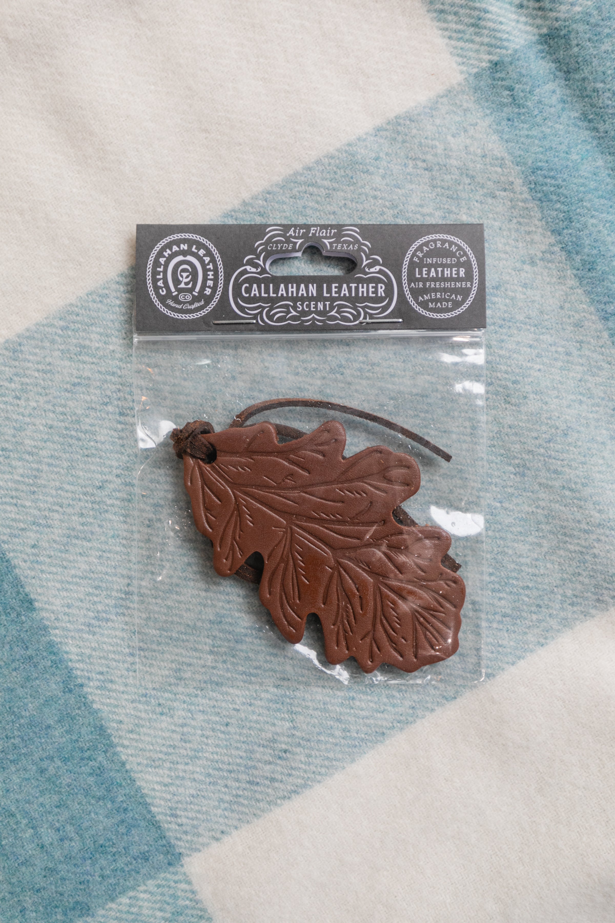 Oak Leaf Car Scent, Leather