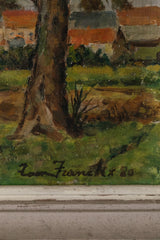 French Oil Landscape Painting