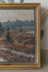 Muddy Path Framed Landscape