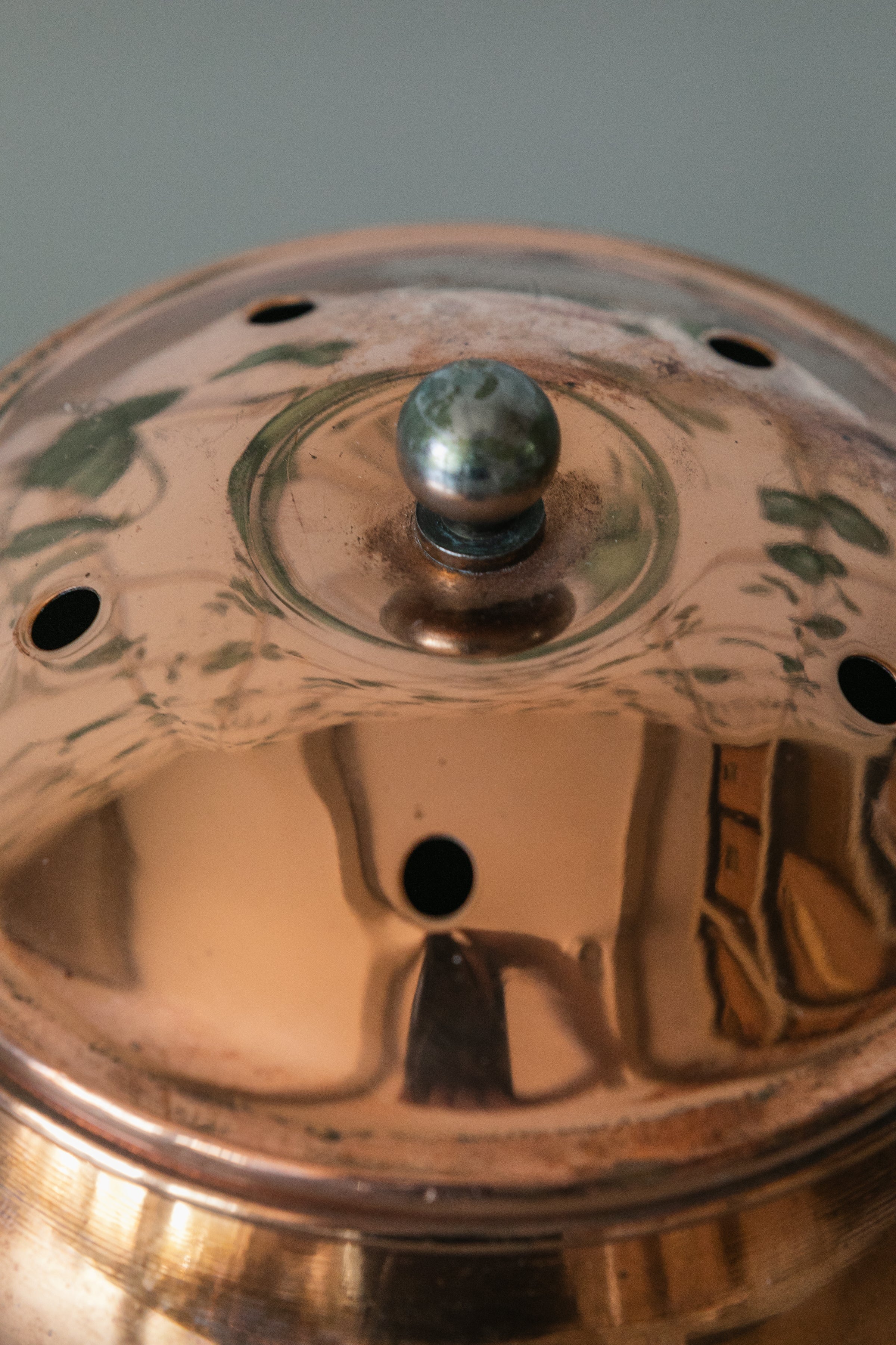 Copper Potpourri Bowl #2