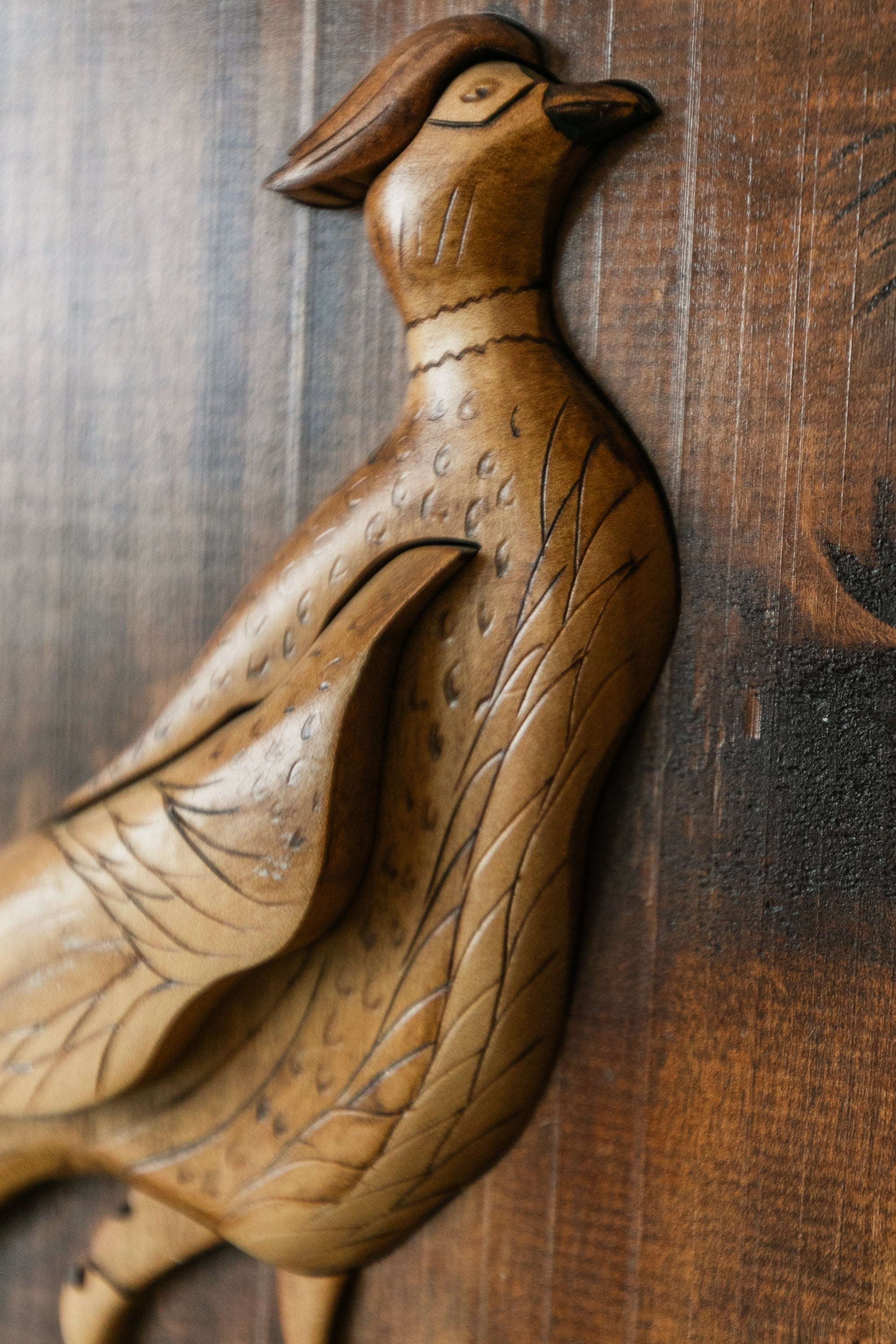 Carved Pheasant