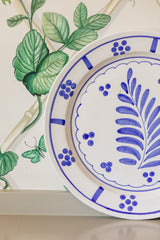 Large Blue & White Italian Platter