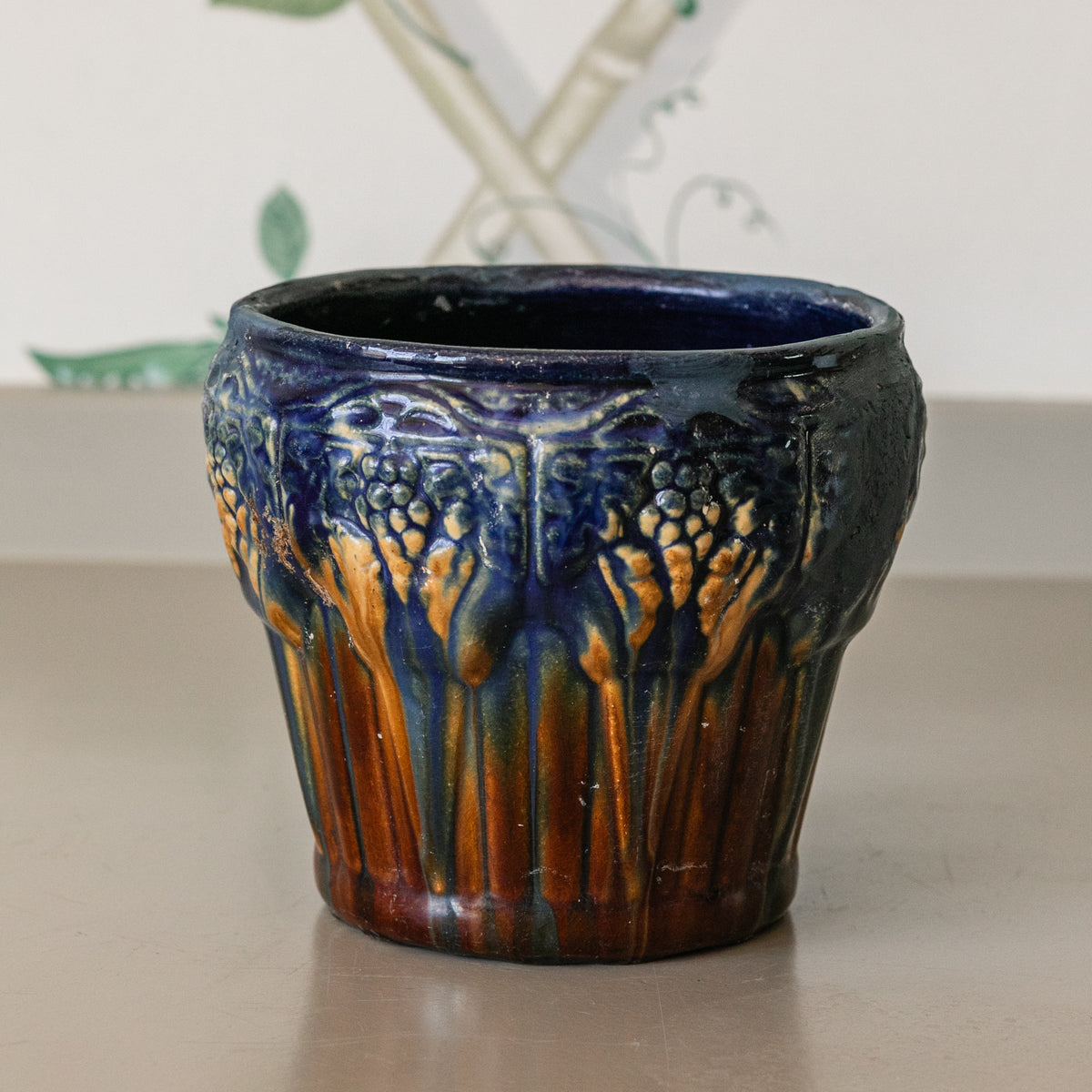 Jardiniere Brush Mccoy Pot
