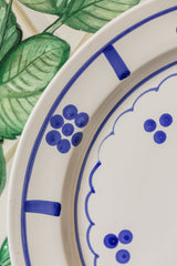 Large Blue & White Italian Platter