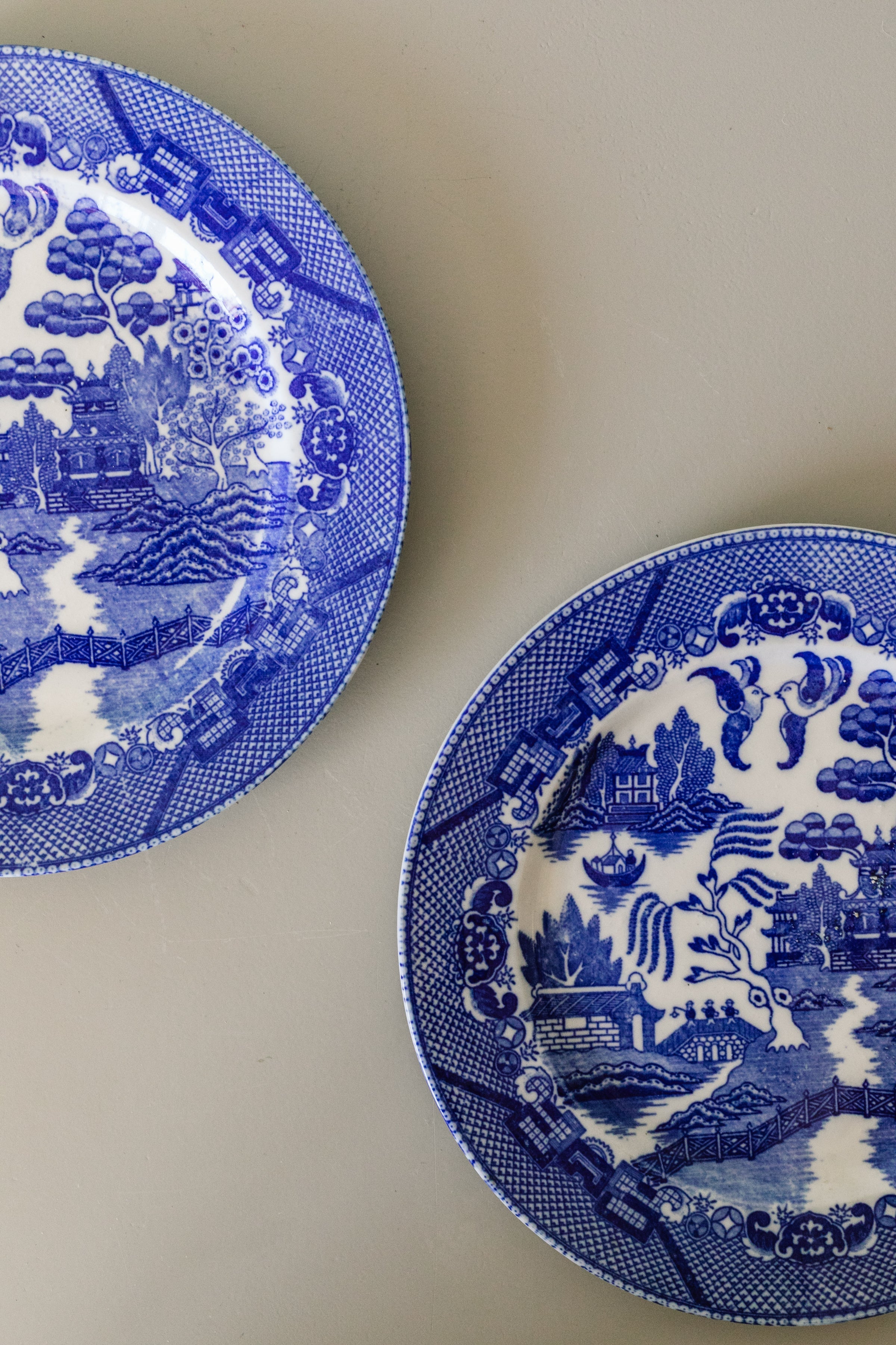 Blue Willow Plate Medium