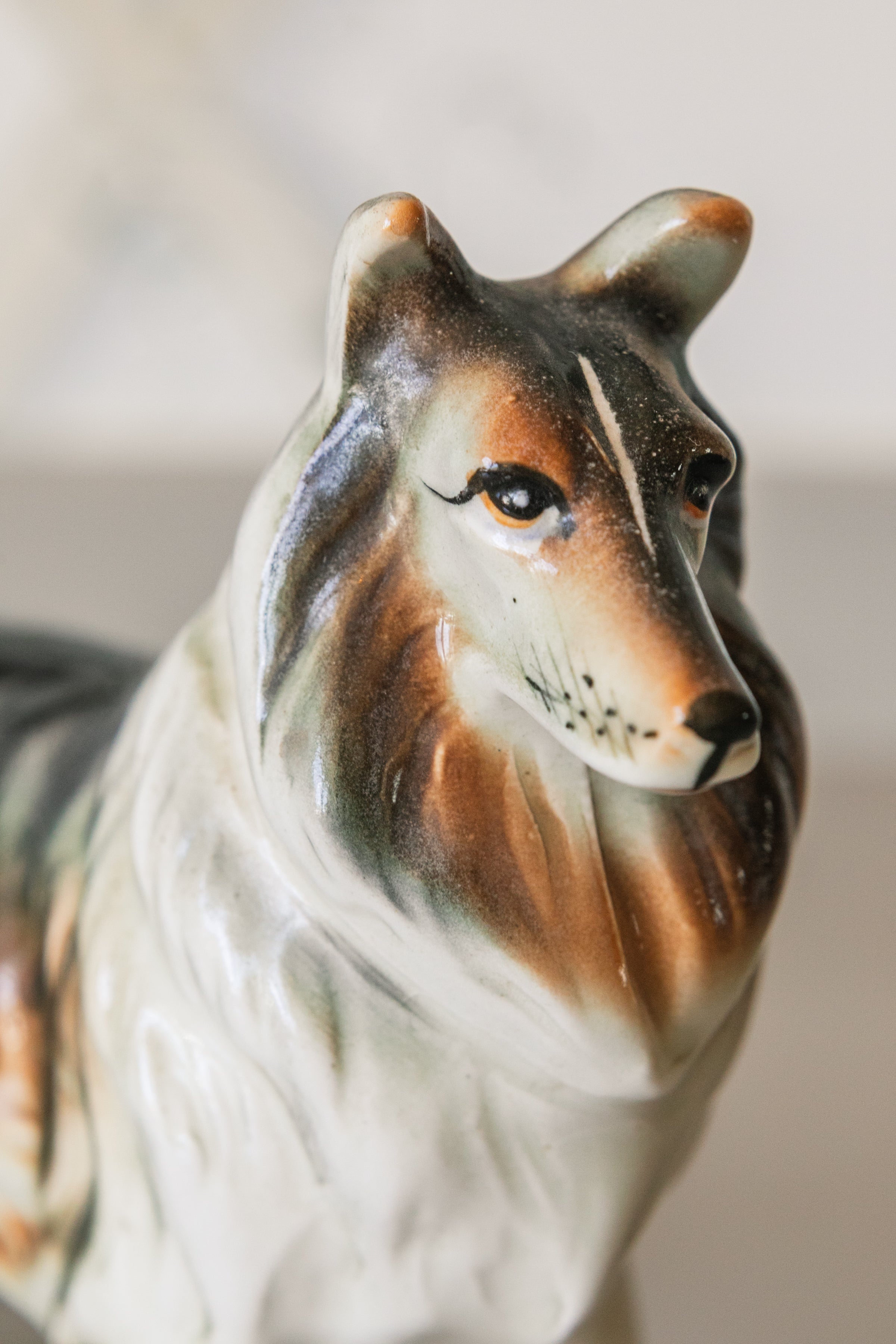 Collie Pup Figurine