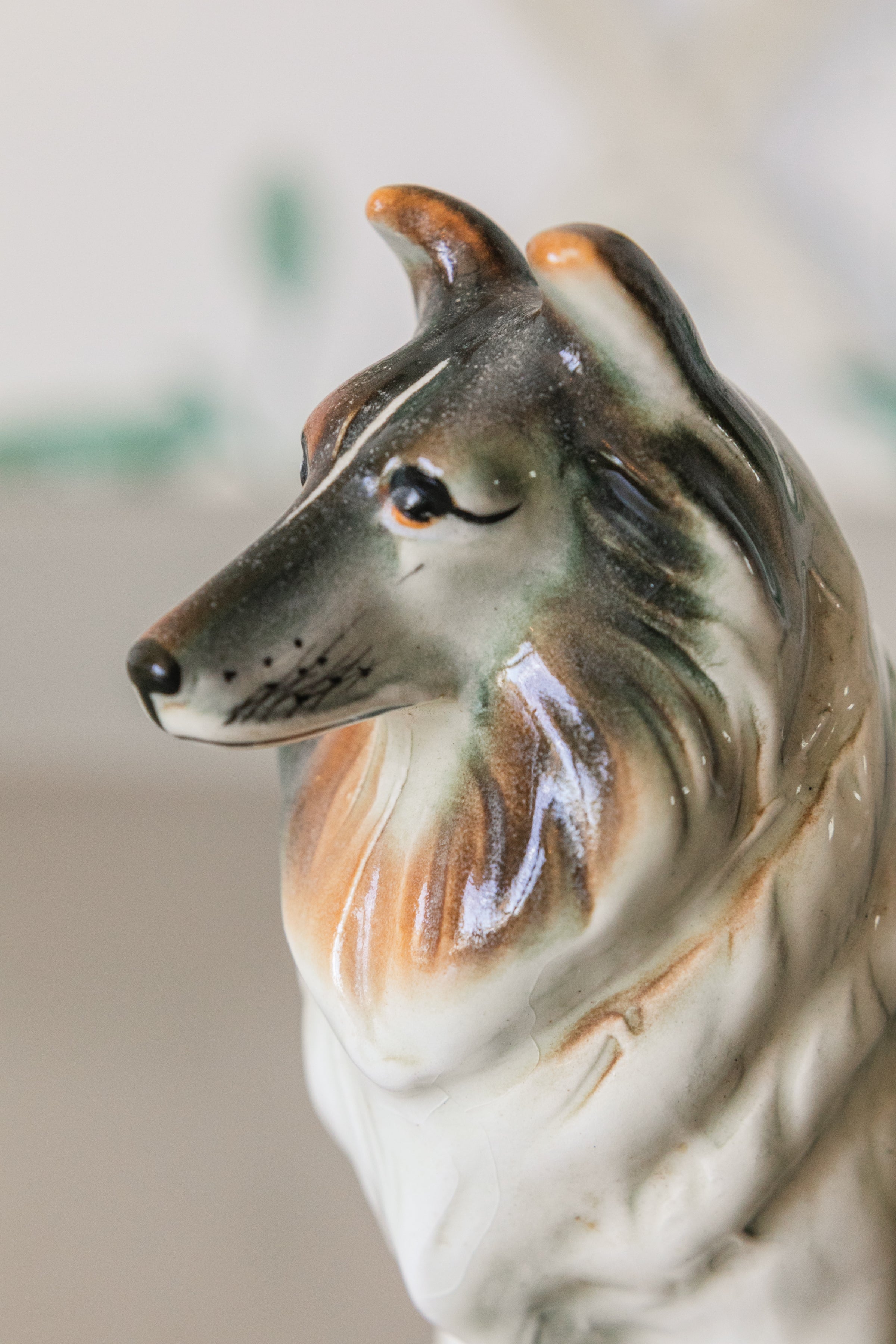 Collie Pup Figurine