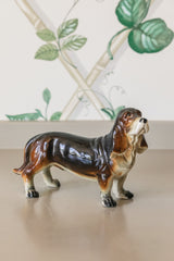 Antique Floppy Ear Brown Pup Figurine