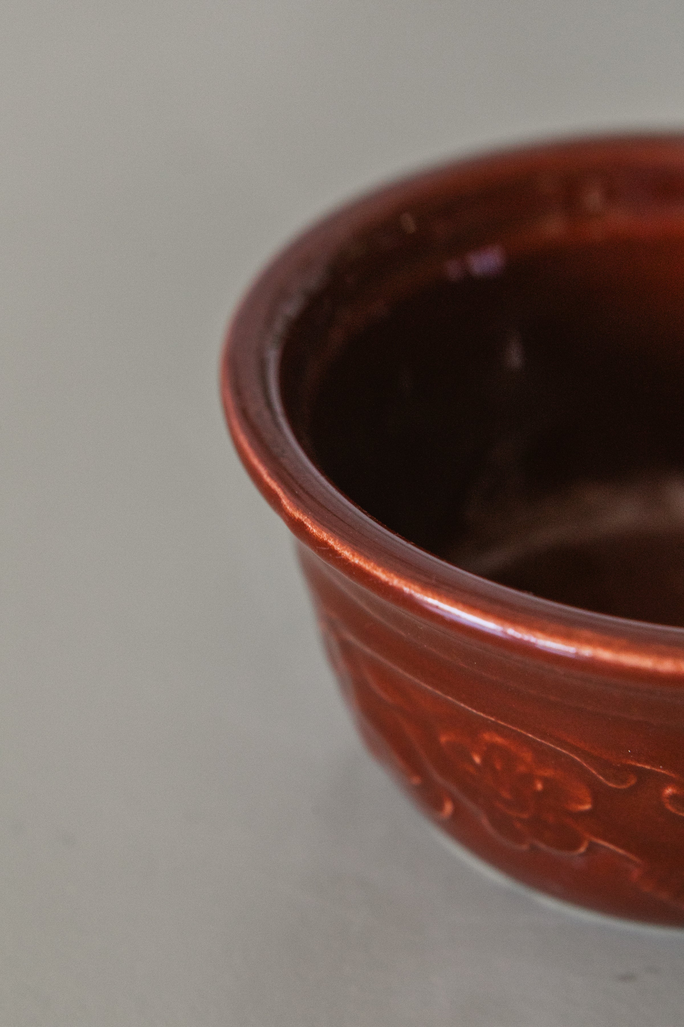 Petite Cinnabar Bowls