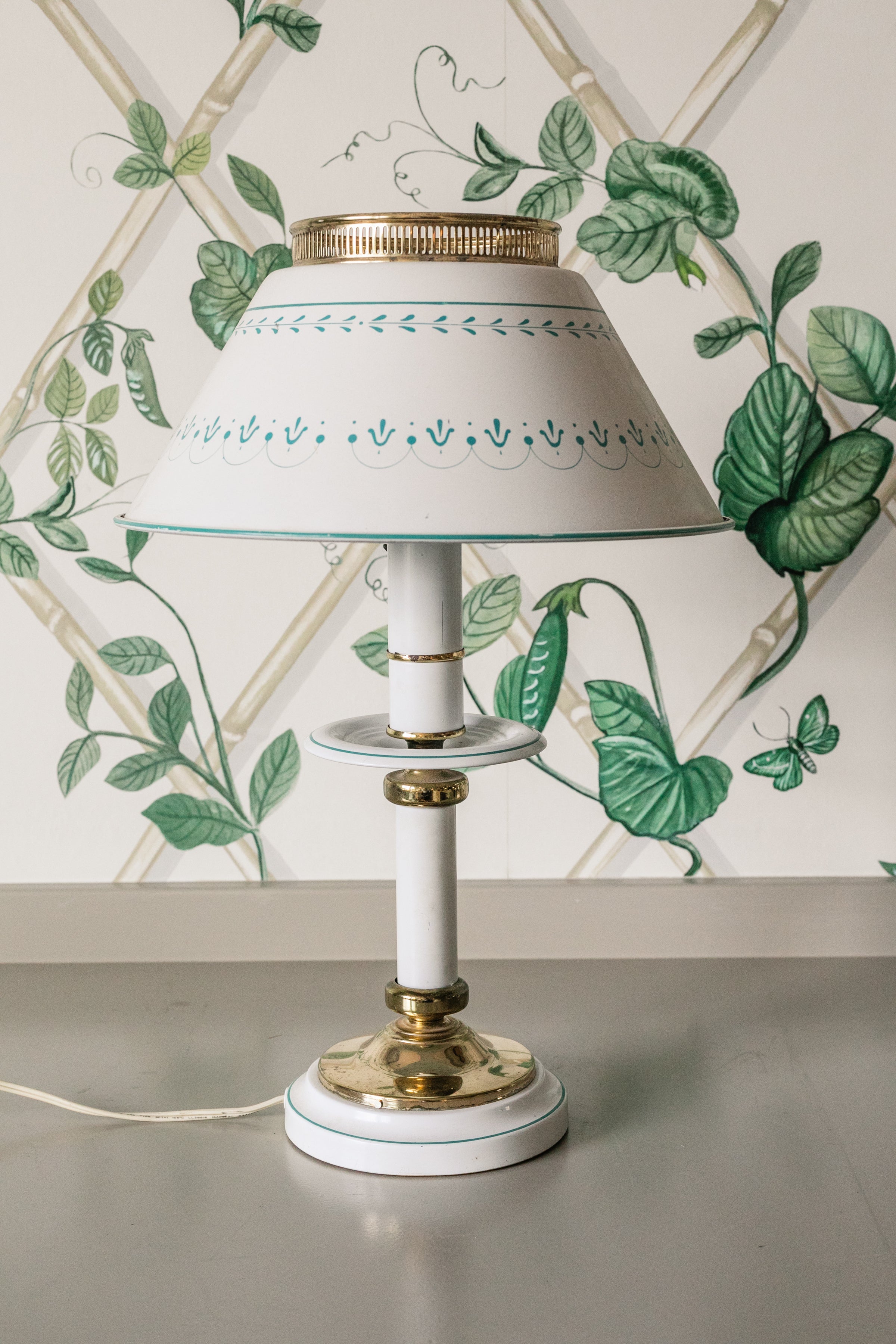 Metal Mid-Century Folk Lamps