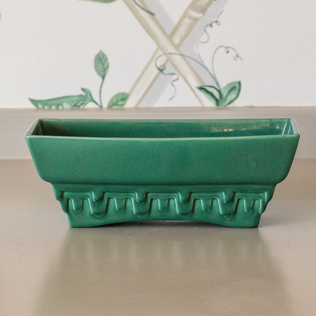 Mid Century Green Planter 37774-A Haeger
