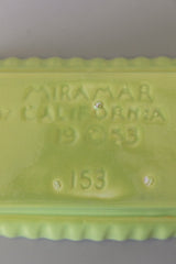 Chartreuse #153 Miramar 1953 Pottery