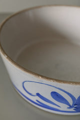 Blue and White Salt Glazed Bowl