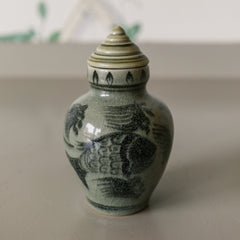 Mini Japanese Pottery Vase