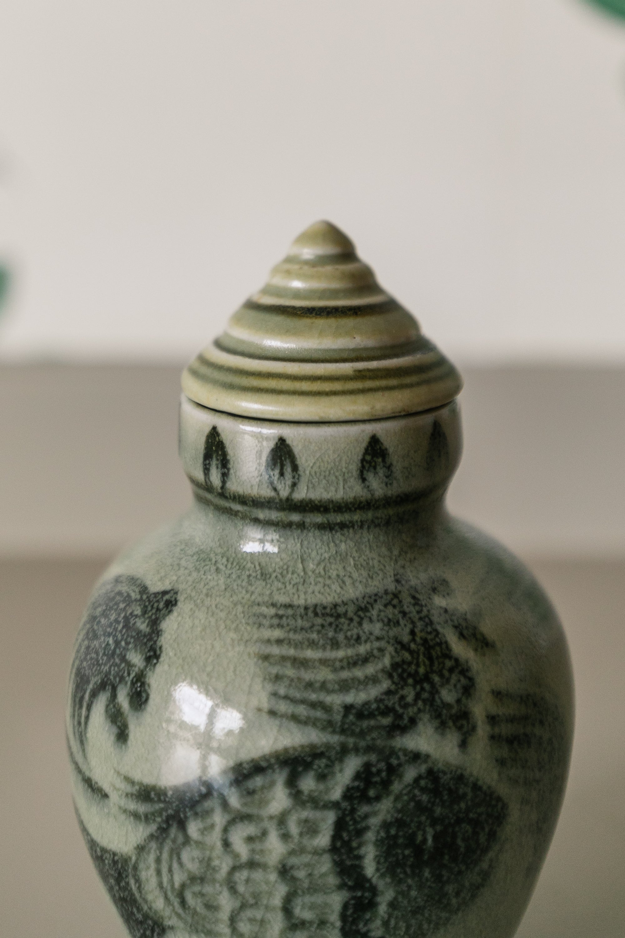 Mini Japanese Pottery Vase