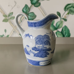 Painted Oriental Pitcher