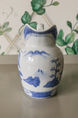 Painted Oriental Pitcher