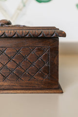 Acorn Wooden Trinket Box