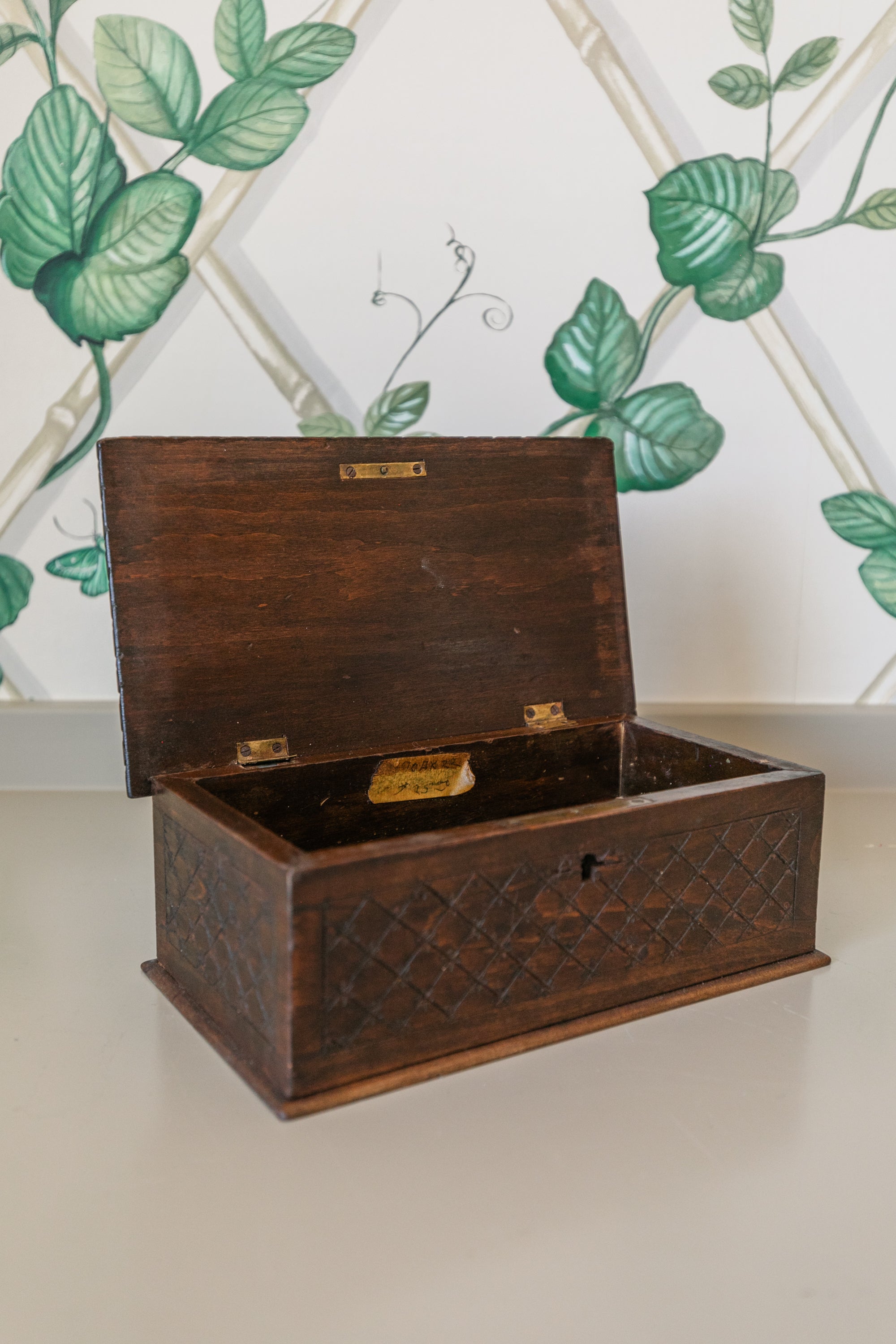 Acorn Wooden Trinket Box
