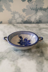 Little Blue and White Bowl with Handles