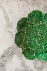 Green Majolica Dish