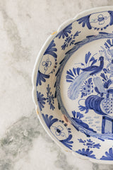 Blue and White Delft Plate