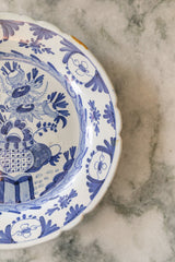 Blue and White Delft Plate